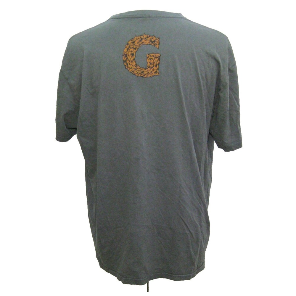 Gigantic Brewing T-Shirt Mens 2XL Gray Short Sleeve Graphic Beer Portland Oregon - Picture 2 of 4
